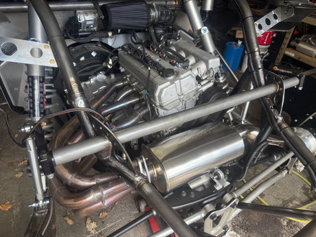Photo of POLARIS PRO R LONG TUBE HEADER by Bikeman Performance - Premium for UTVs / Side by Sides
