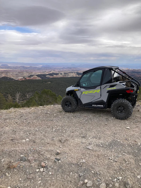 Photo of Polaris RZR 900/1000 Trail Cab Enclosure "THE VAULT" Upper Side Doors & Panels (Patent Pending)(2021+) by Dirt Warrior Accessories - Premium Cab Enclosures for UTVs / Side by Sides