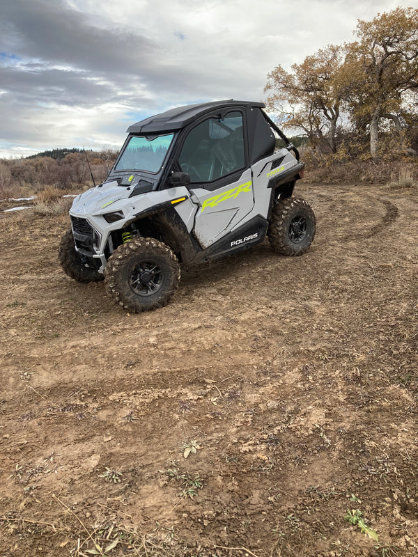 Photo of Polaris RZR 900/1000 Trail Cab Enclosure "THE VAULT" Upper Side Doors & Panels (Patent Pending)(2021+) by DWA - Premium Cab Enclosures for UTVs / Side by Sides