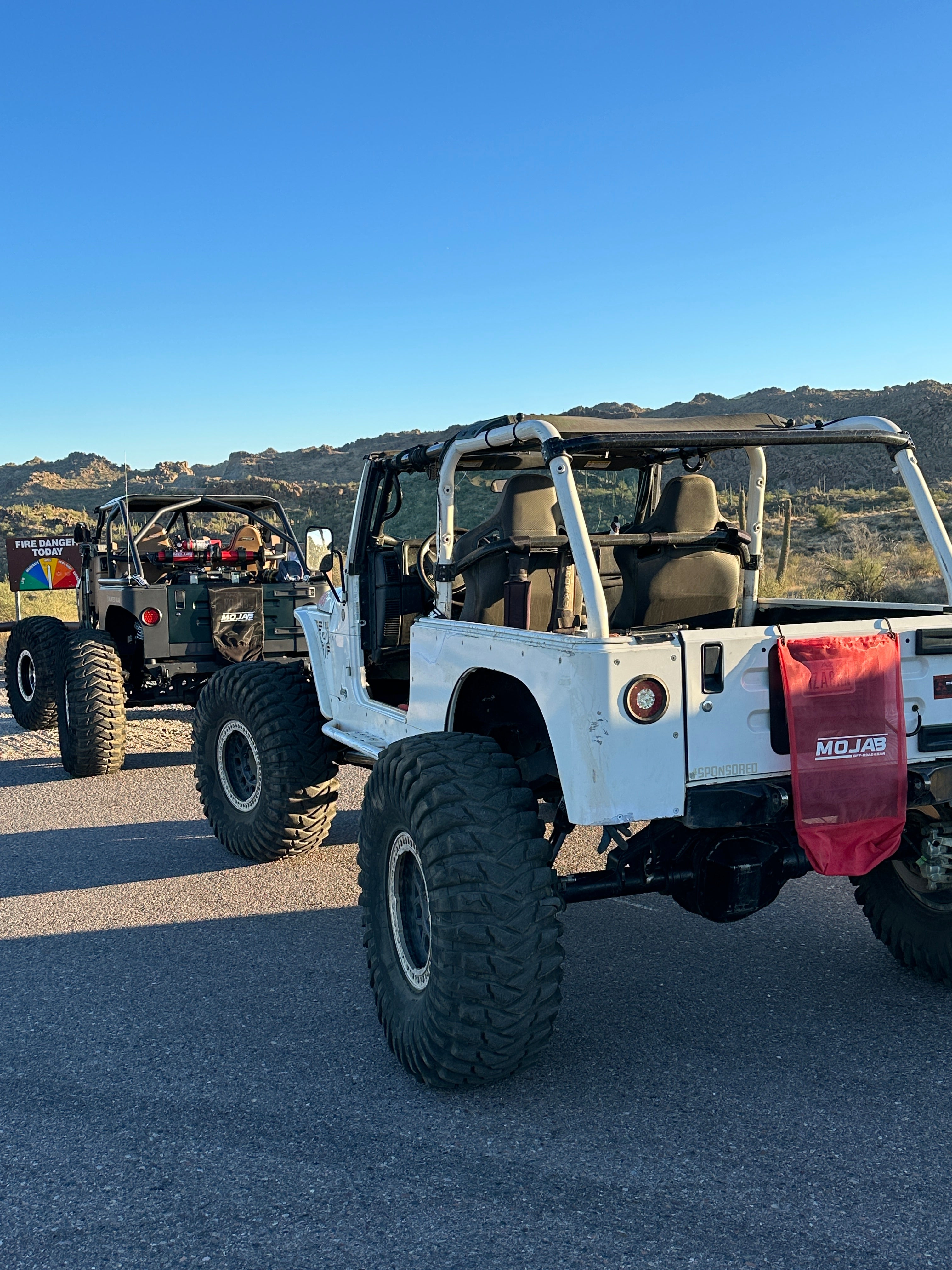 Photo of Trail Trash Bag by MOJAB OFFROAD - Premium Trash bags for UTVs / Side by Sides