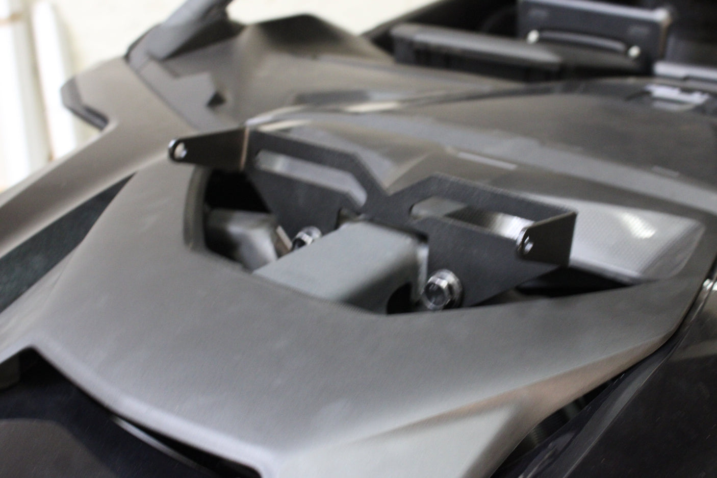Photo of Can-Am Maverick R Shock Bracket by All Terrain Concepts - Premium Shocks, Springs, & Accessories for UTVs / Side by Sides