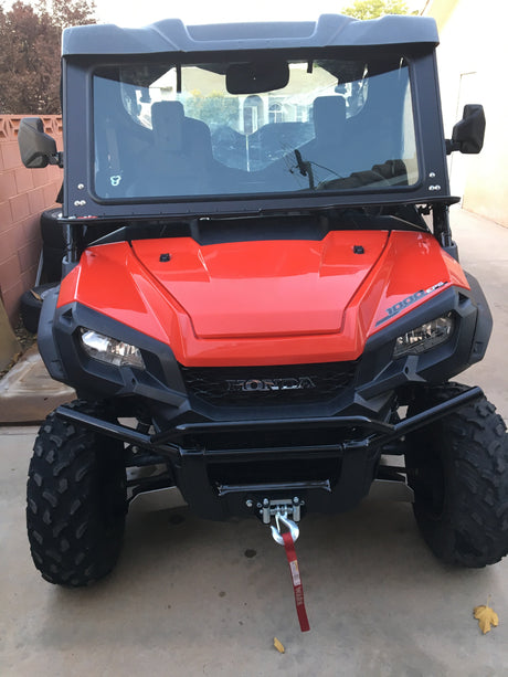 Photo of HONDA PIONEER 1000 FRONT WINDSHIELD 2016+ by Dirt Warrior Accessories - Premium Windshields for UTVs / Side by Sides