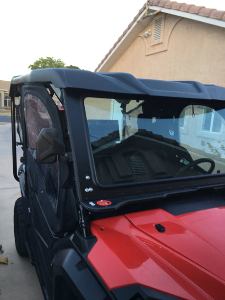 Photo of HONDA PIONEER 1000 FRONT WINDSHIELD 2016+ by Dirt Warrior Accessories - Premium Windshields for UTVs / Side by Sides