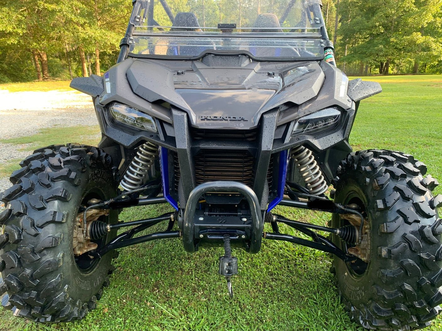 Photo of Honda Talon Winch Mount by L&W Fab - Premium Winches & Winch Mounts for UTVs / Side by Sides