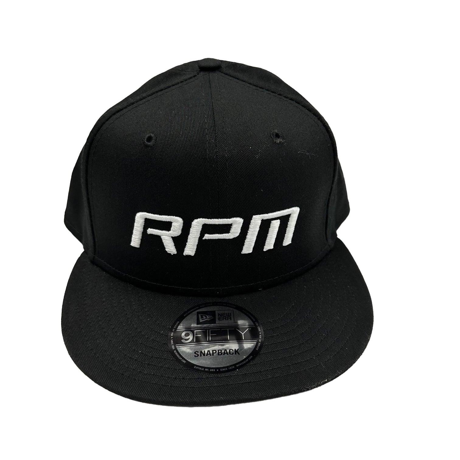 Photo of RPM SXS RPM Big Logo Black Snapback Hat by RPM SXS - Premium for UTVs / Side by Sides
