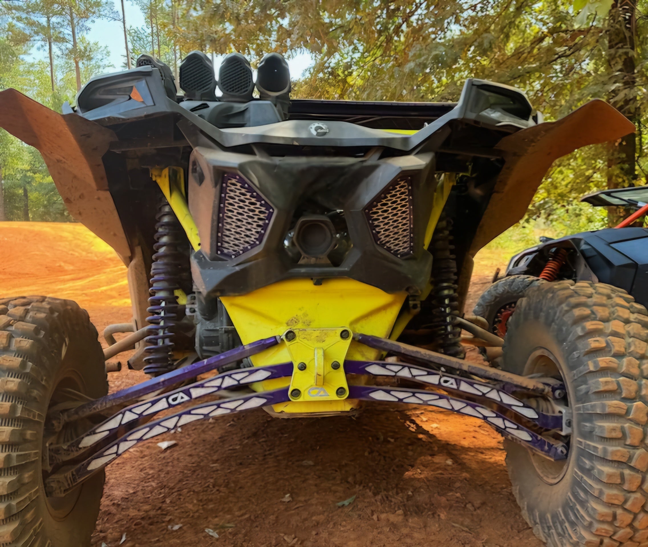 Can Am X3 Rear Grilles