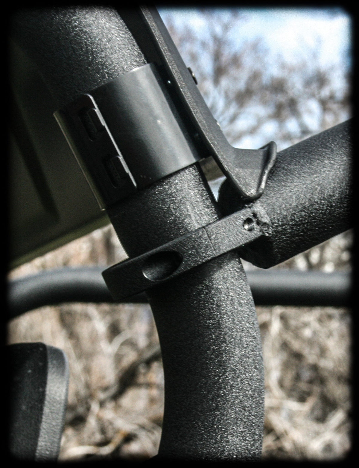 Photo of Yamaha Viking Side-By-Side Backseat and Roll Cage Kit (2014-2024) by UTV Mountain Accessories - Premium Roll Cages for UTVs / Side by Sides
