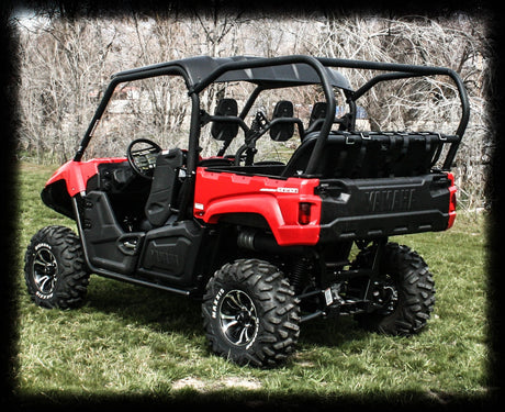 Photo of Yamaha Viking Side-By-Side Backseat and Roll Cage Kit (2014-2024) by UTV Mountain Accessories - Premium Backseat and Roll Cage for UTVs / Side by Sides