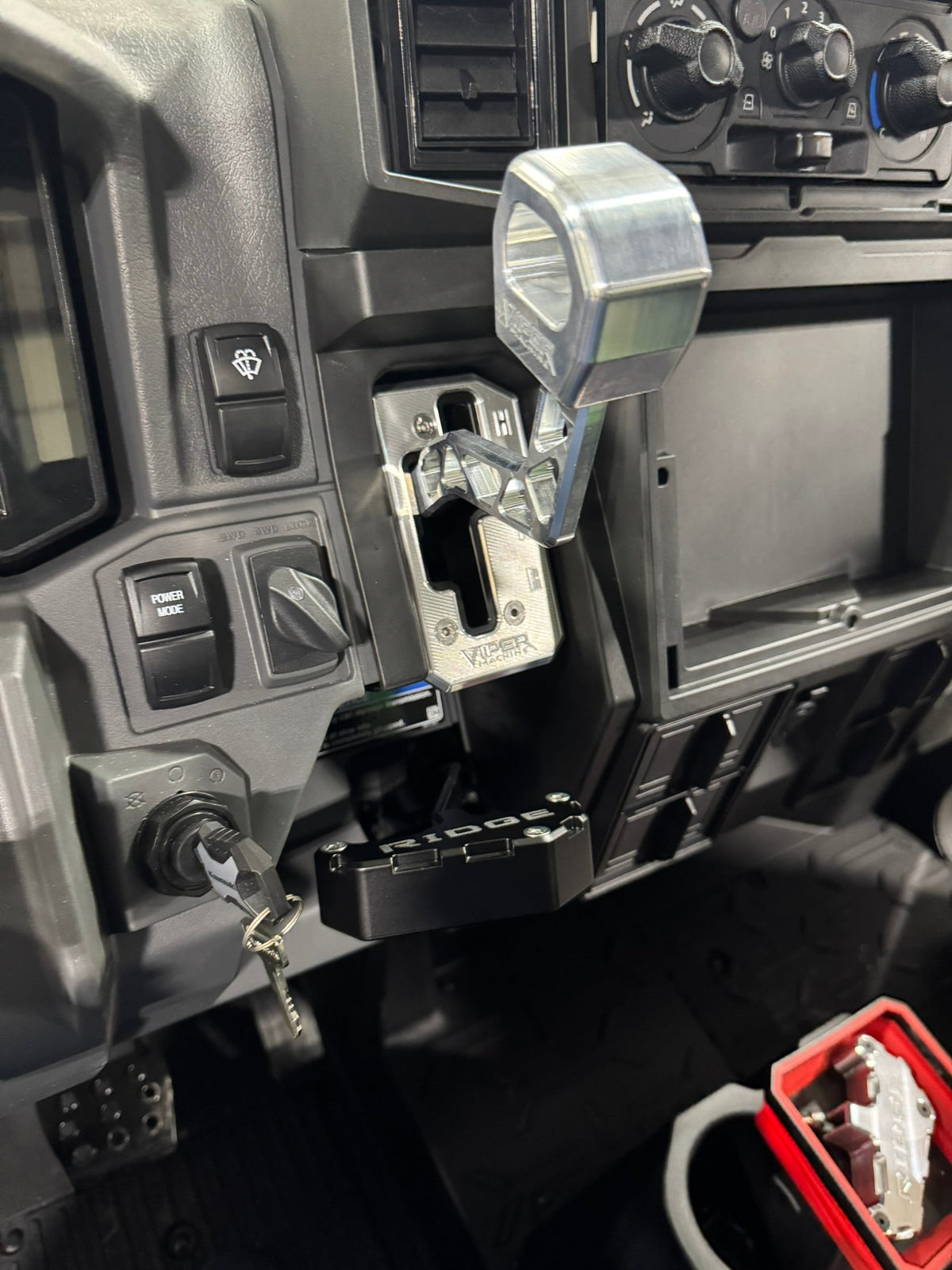 Photo of Kawasaki Ridge Shift System by Viper Machine - Premium Shifters & Shifter Knobs for UTVs / Side by Sides
