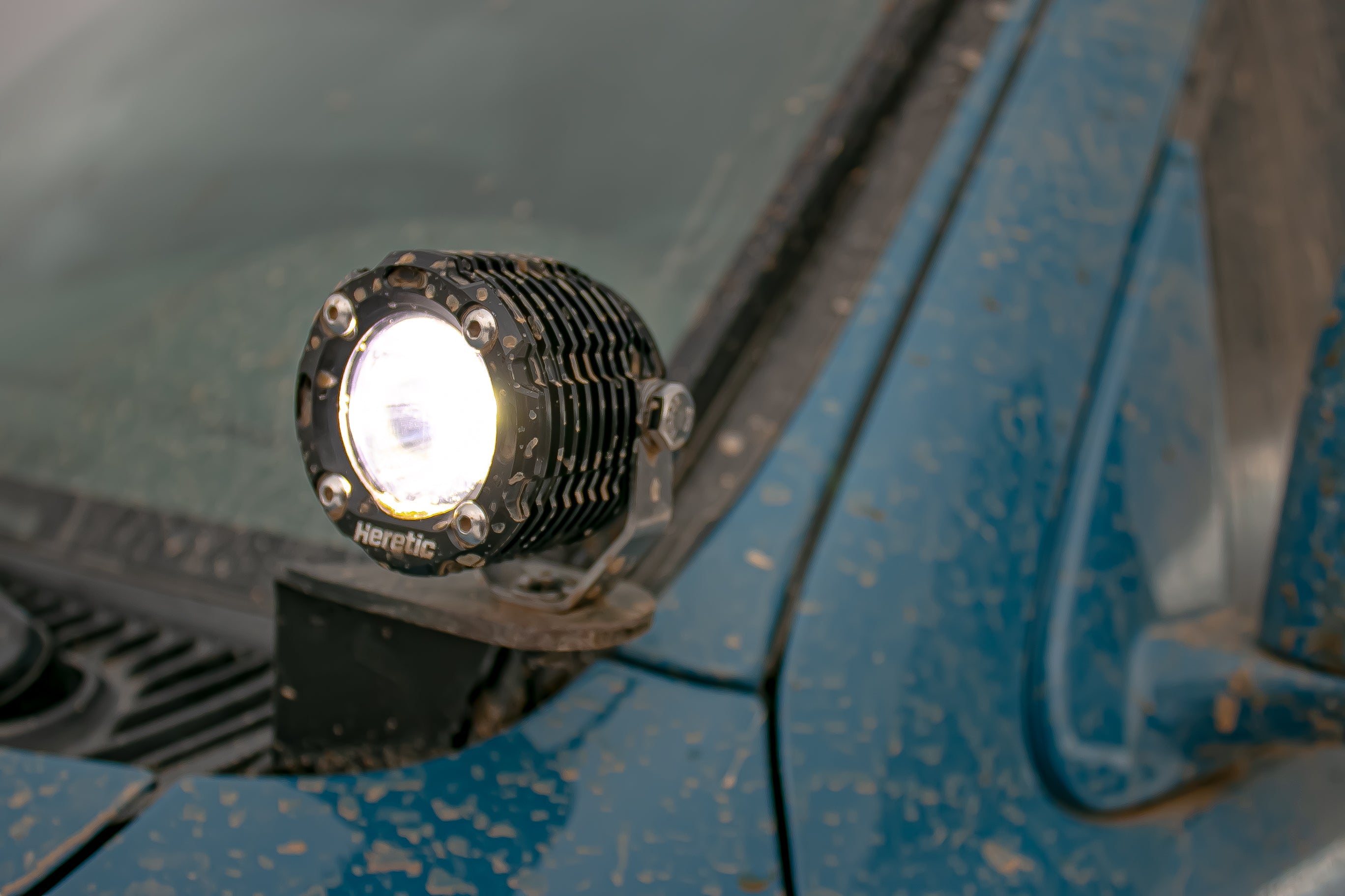 Photo of BA-1R LED Pod Light Pair Pack by Heretic Studio Dealer Portal - Premium Light Bar for UTVs / Side by Sides
