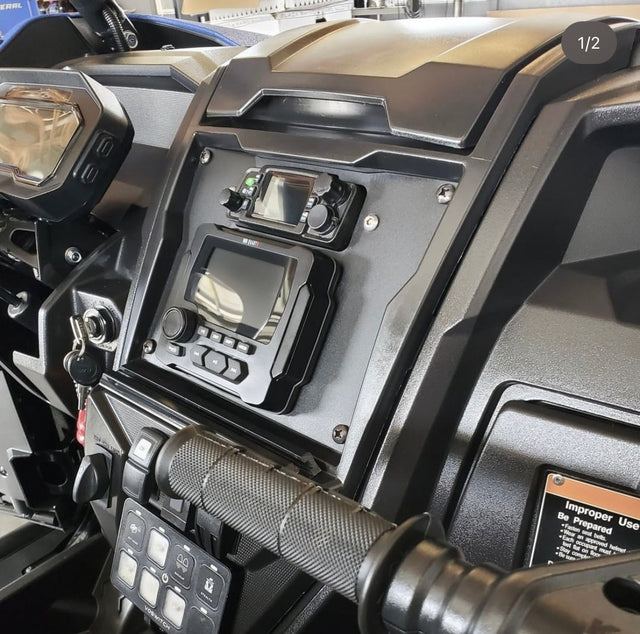 Photo of SFM Kawasaki KRX Custom Dash Mount by StayFlush Motorsports - Premium for UTVs / Side by Sides