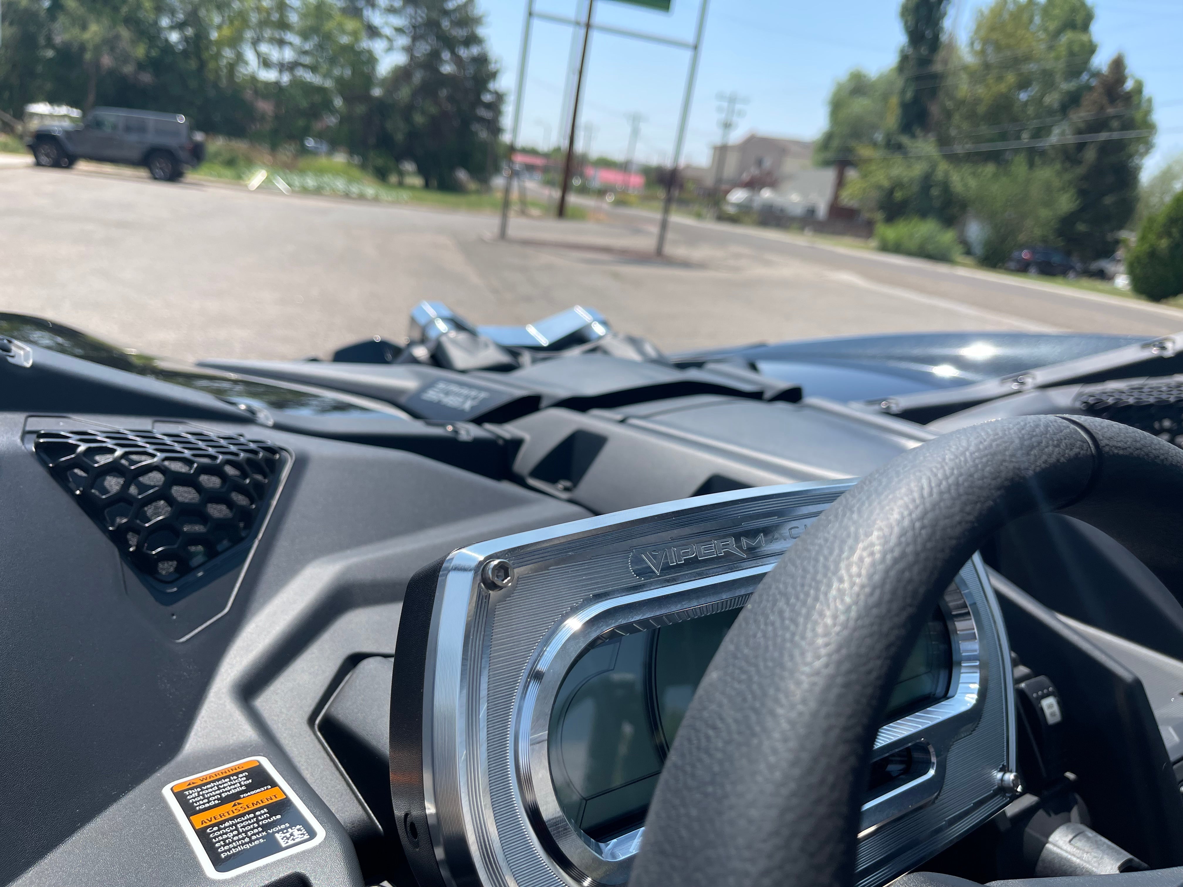 Photo of Can-Am X3 2021 Billet Gauge Bezel by Viper Machine - Premium for UTVs / Side by Sides