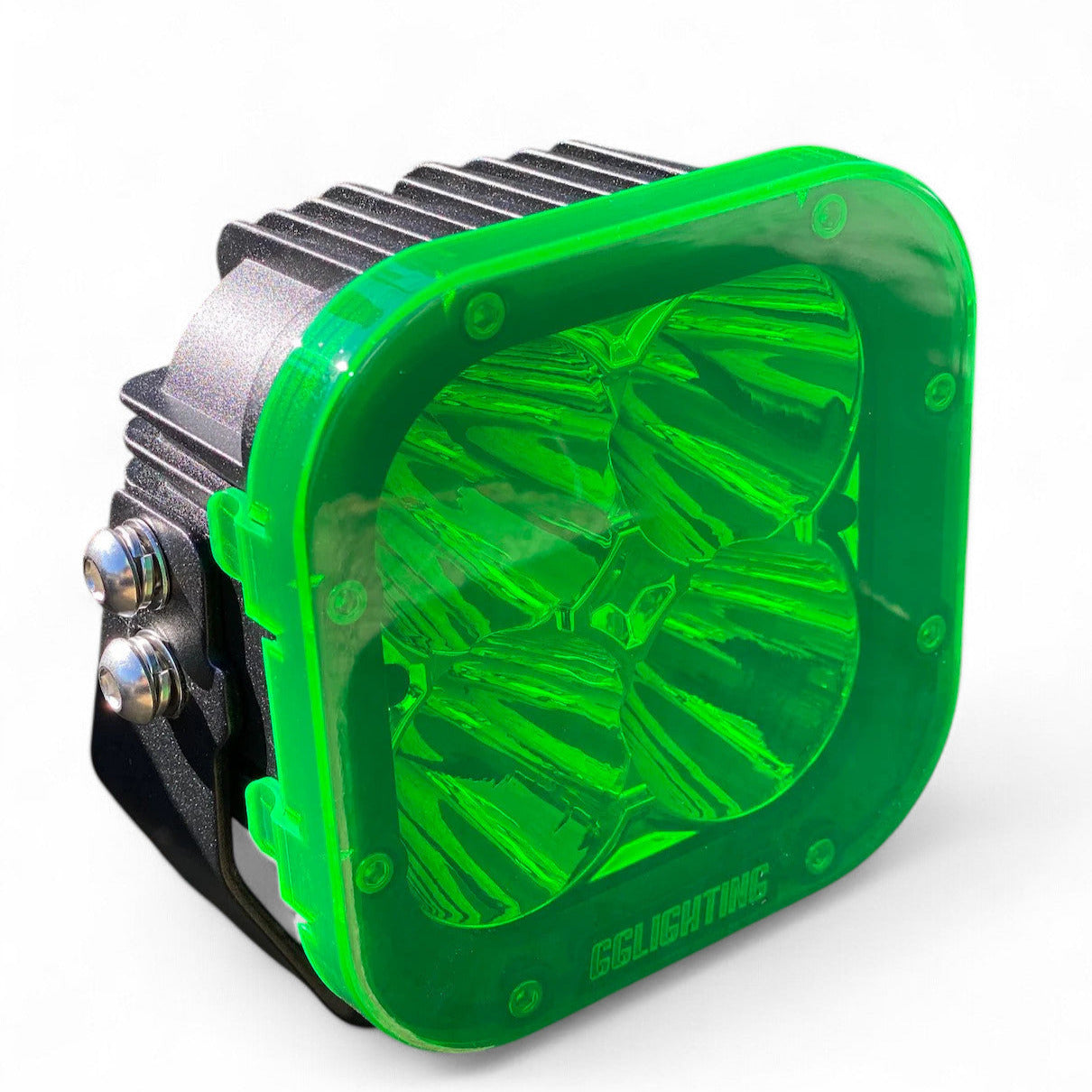 Photo of GP40 & XR40 Green Clip On Cover by GGLighting - Premium for UTVs / Side by Sides