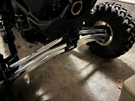 Photo of Adjustable Can-Am Radius Rods- 72" by L&W Fab - Premium Radius Rods & Plates for UTVs / Side by Sides
