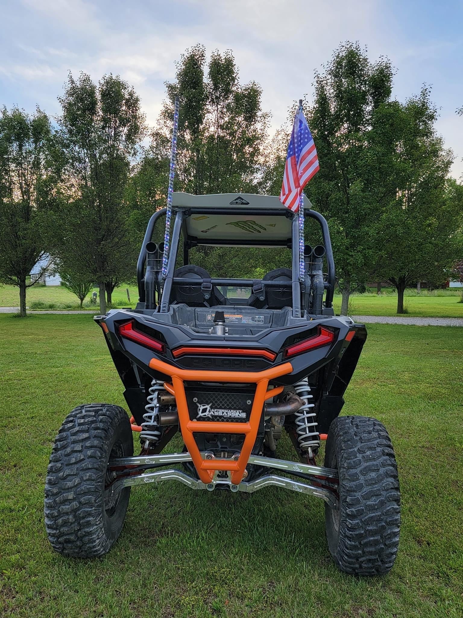 Photo of Race Style REAR Bumper (2019-2023) by L&W Fab - Premium Bumpers for UTVs / Side by Sides