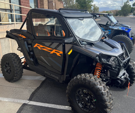 Photo of POLARIS RZR 1000XP/TURBO 2-SEAT Cab Enclosure "THE VAULT" 2024+ Upper Side Doors & Panels (Patent Pending) by Dirt Warrior Accessories - Premium VAULT for UTVs / Side by Sides