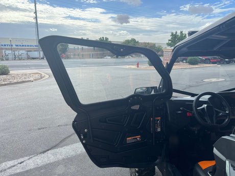 Photo of POLARIS RZR 1000XP/TURBO 2-SEAT Cab Enclosure "THE VAULT" 2024+ Upper Side Doors & Panels (Patent Pending) by Dirt Warrior Accessories - Premium VAULT for UTVs / Side by Sides