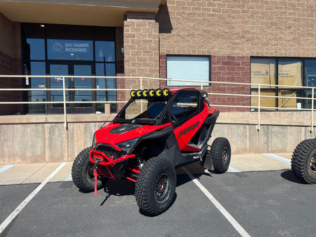 Photo of POLARIS RZR PRO XP / Turbo R 2-SEAT Cab Enclosure 2019-24 "THE VAULT" Upper Side Doors & Panels (Patent Pending) by Dirt Warrior Accessories - Premium VAULT for UTVs / Side by Sides