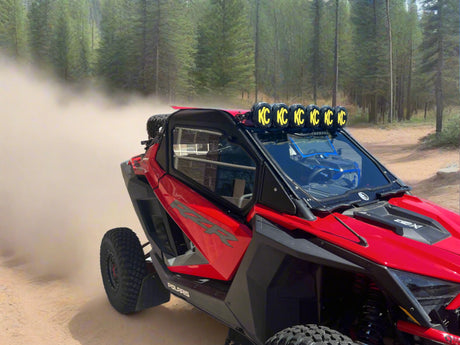 Photo of POLARIS RZR PRO XP / Turbo R 2-SEAT Cab Enclosure 2019-24 "THE VAULT" Upper Side Doors & Panels (Patent Pending) by Dirt Warrior Accessories - Premium VAULT for UTVs / Side by Sides