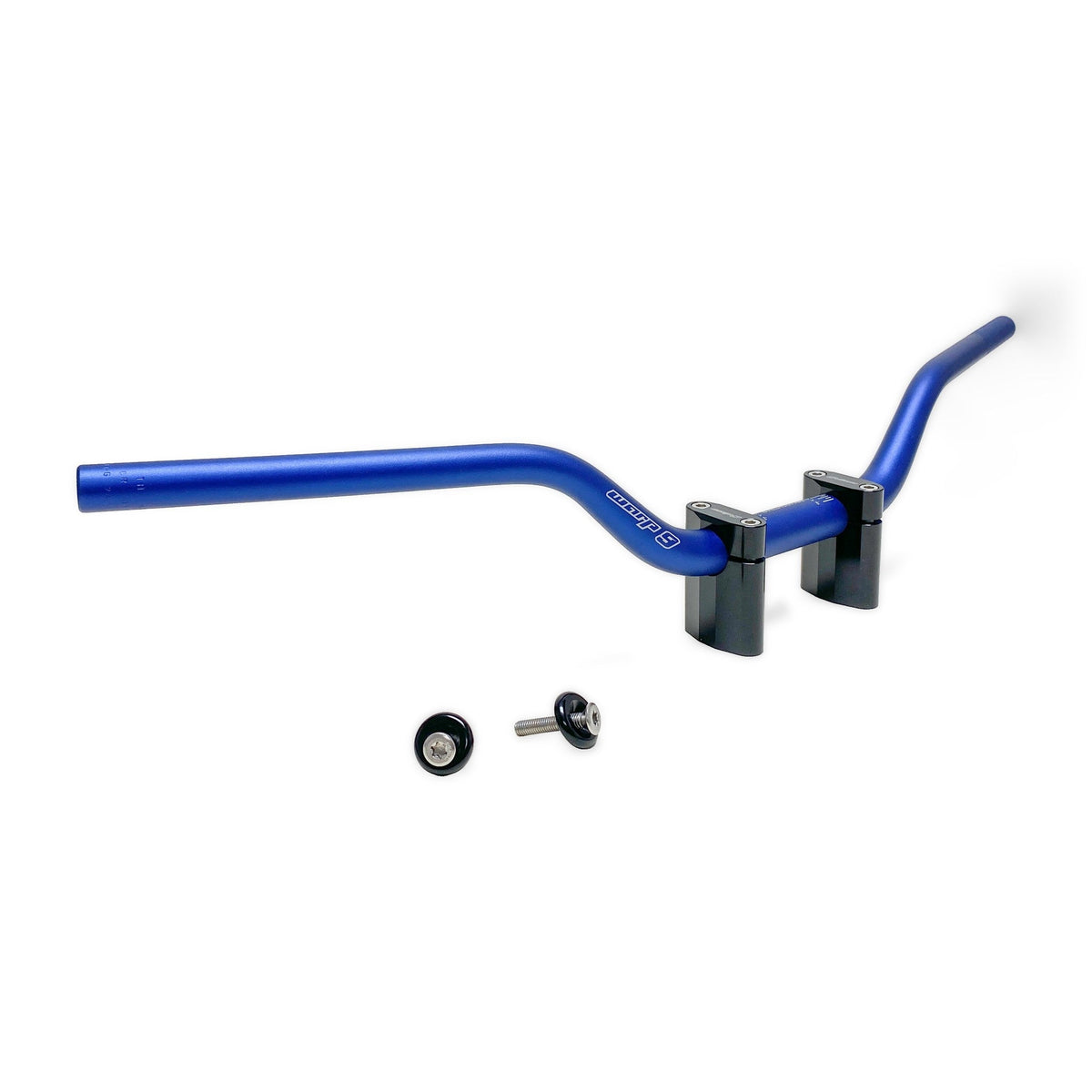 Warp 9 Racing 1-1/8" Tapped Handlebars - CR High Bend