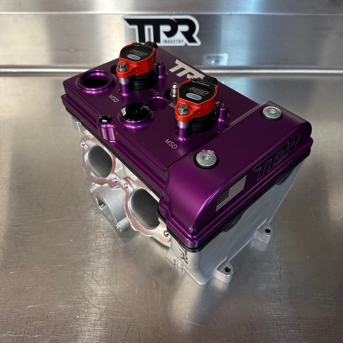 TPR016 - Purple Billet Valve Cover - Turbo R / Pro XP