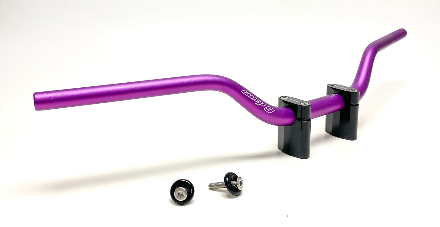Warp 9 Racing 1-1/8" Tapped Handlebars - CR High Bend