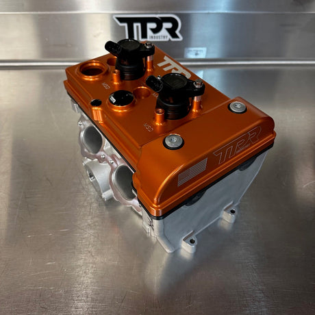 Photo of TPR016 - ORANGE Billet Valve Cover - Turbo R / Pro XP by TPR Industry - Premium for UTVs / Side by Sides