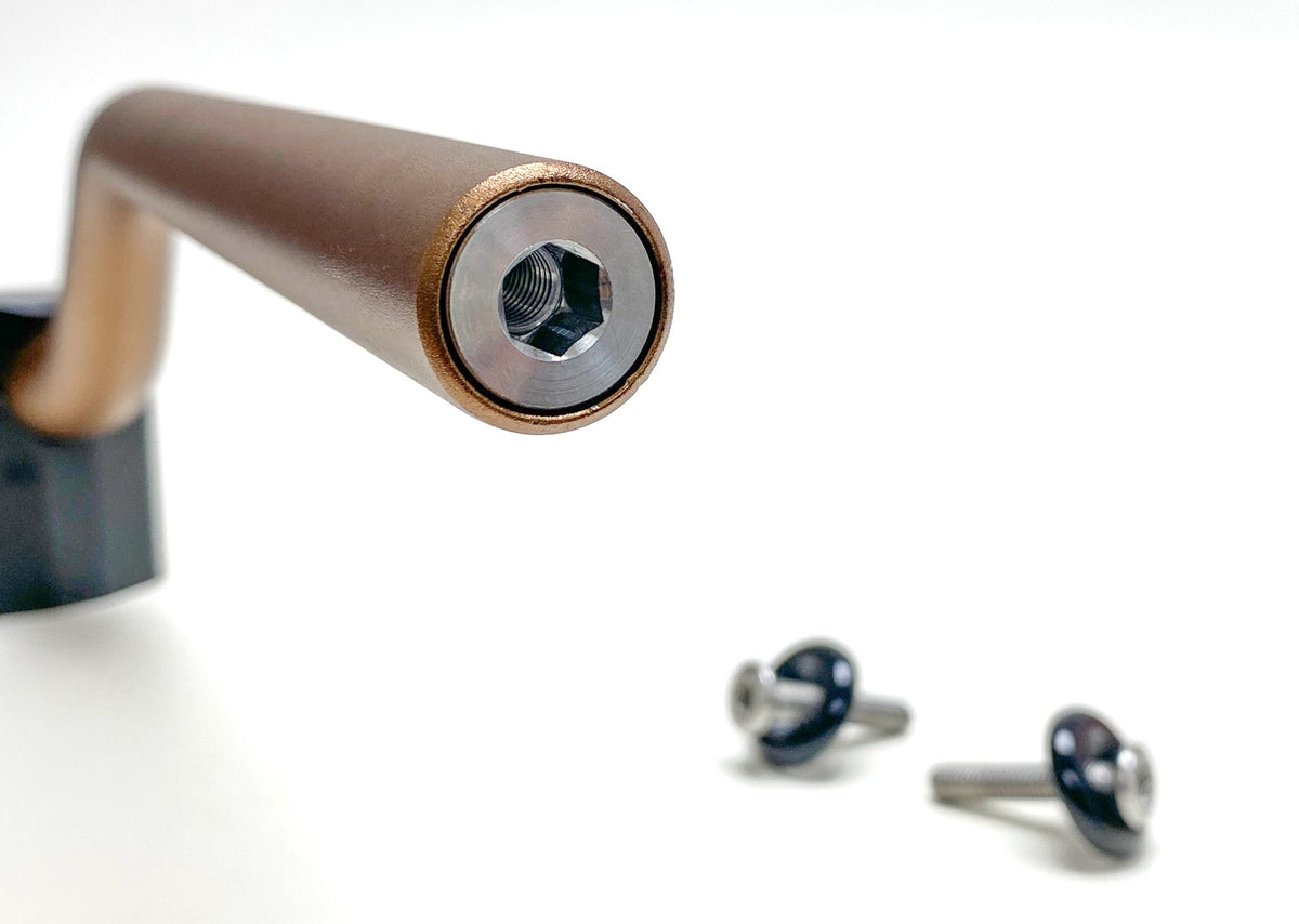 Warp 9 Racing 1-1/8" Tapped Handlebars - CR High Bend