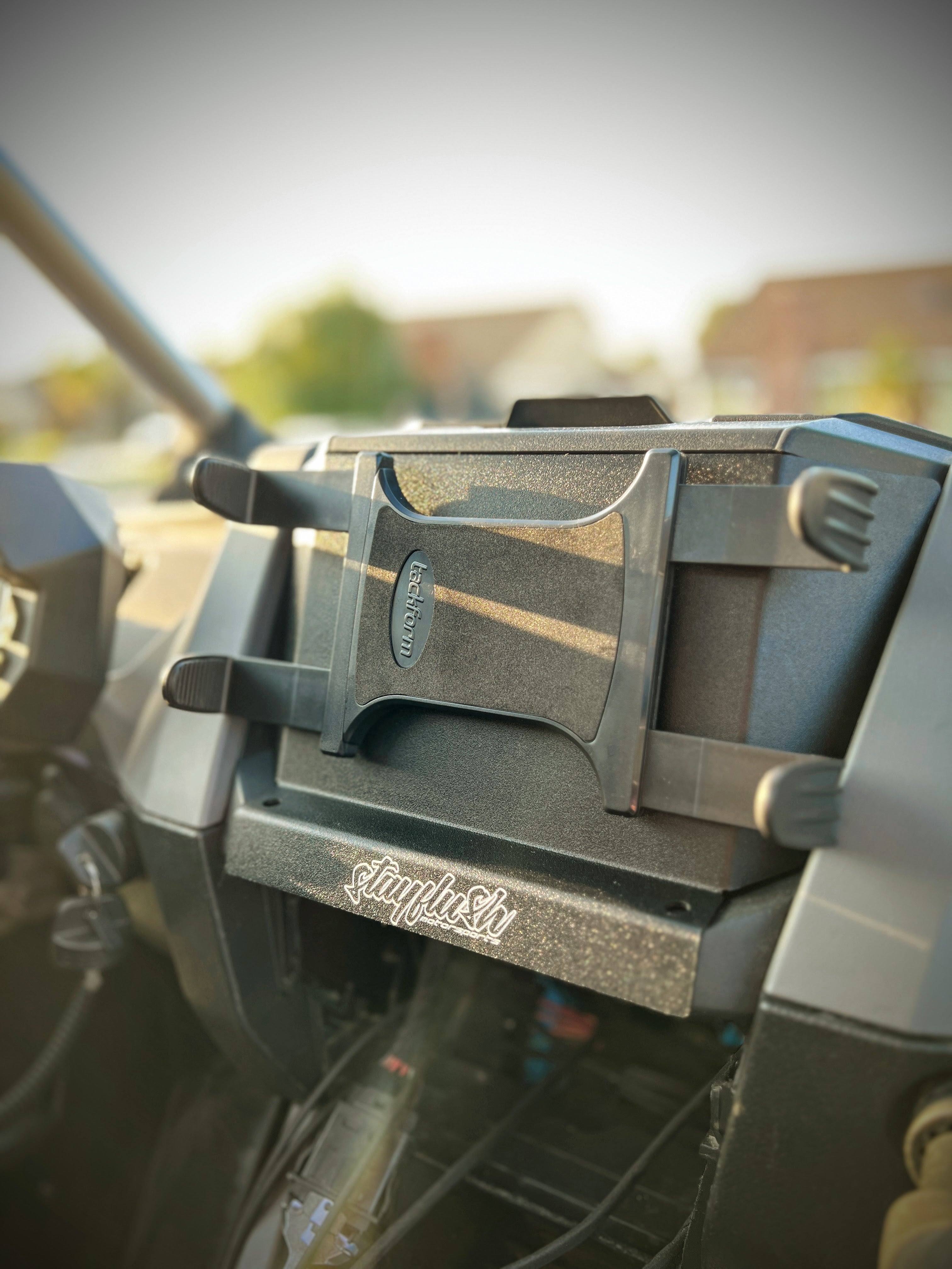 Photo of SFM Pro/ProR Universal Tablet Mount by StayFlush Motorsports - Premium for UTVs / Side by Sides
