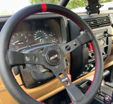 Photo of 13.5'' MOJAB Deep Dish Steering Wheel Leather or Suede by MOJAB OFFROAD - Premium for UTVs / Side by Sides