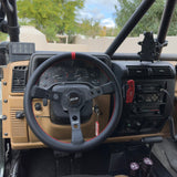 Photo of 13.5'' MOJAB Deep Dish Steering Wheel Leather or Suede by MOJAB OFFROAD - Premium for UTVs / Side by Sides