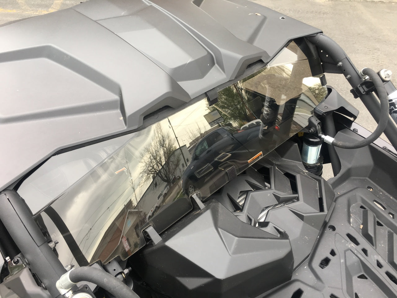Photo of CAN-AM Maverick X3 Tinted Polycarbonate Rear Window by Moto Armor - Premium for UTVs / Side by Sides