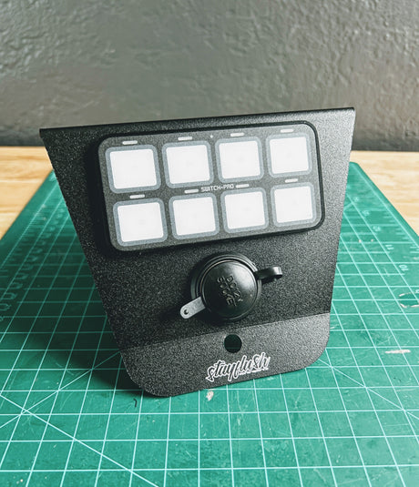 Photo of SFM Pro/ProR Switch-pro 9100 Mount by StayFlush Motorsports - Premium Dash Accessories for UTVs / Side by Sides