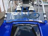 Photo of Polycarbonate Half Windshield with Quick Straps for RZR 570, 800, XP900 (upgrade options) by UTVZILLA - Premium for UTVs / Side by Sides