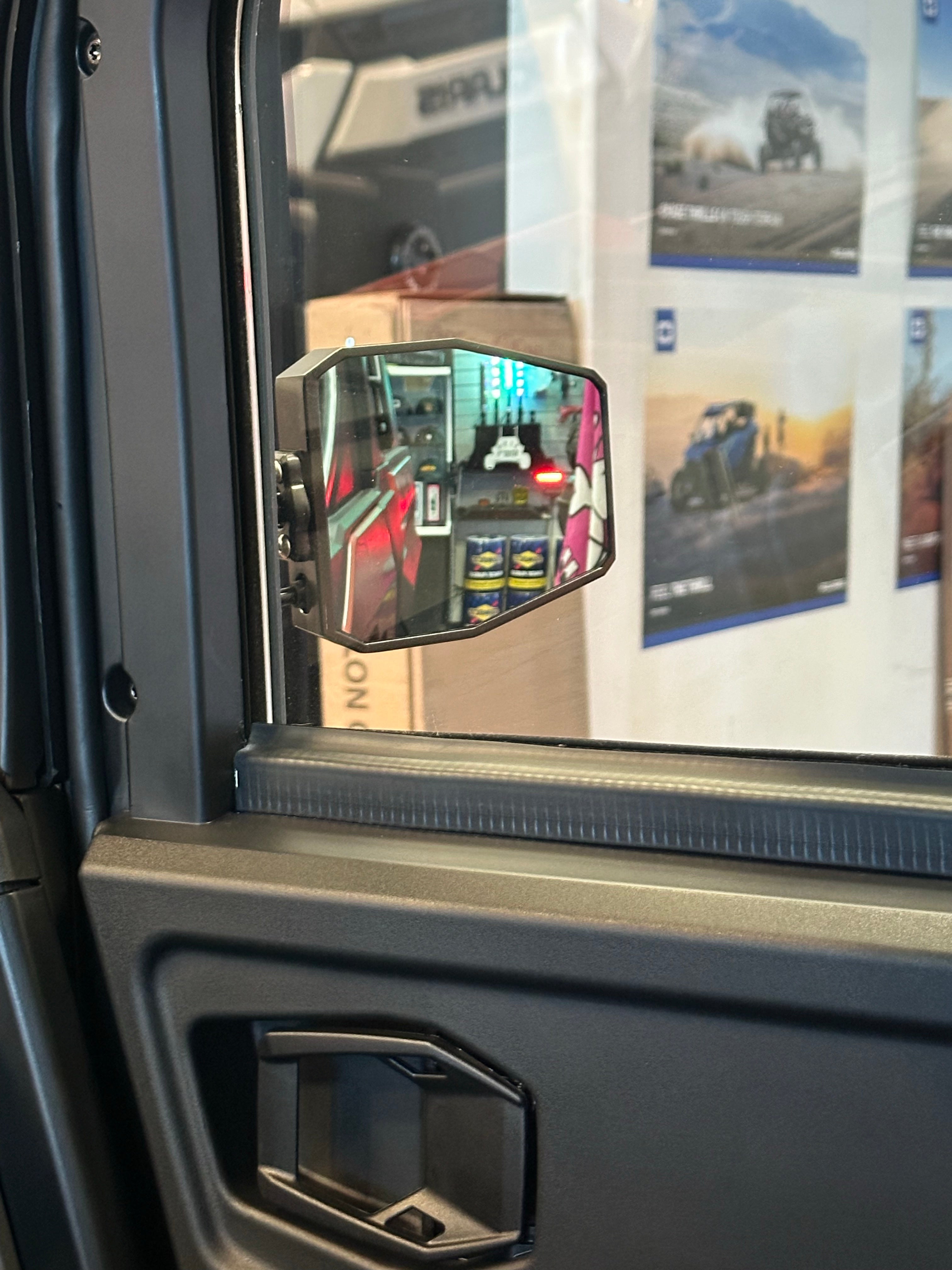 Photo of ATC Side-Winder Series Mirrors by All Terrain Concepts - Premium Mirrors for UTVs / Side by Sides