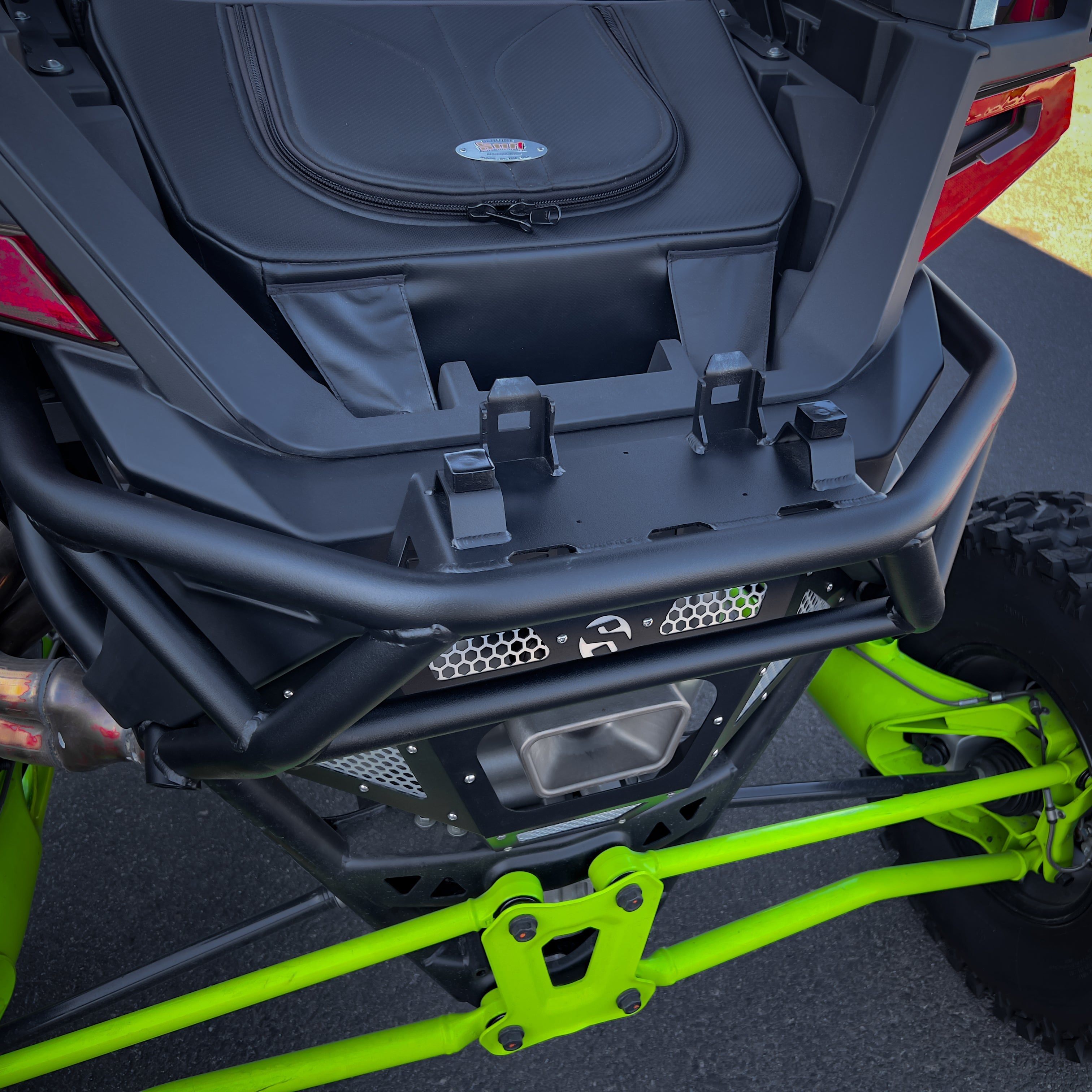 Photo of Polaris Pro R X-Plorer Spare Tire Carrier by SDR Motorsports - Premium Mounts for UTVs / Side by Sides
