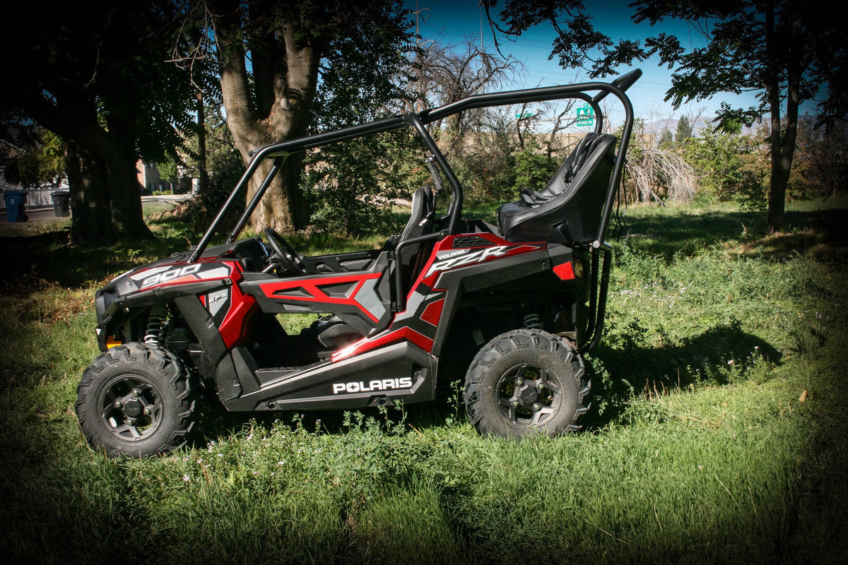 Photo of RZR 900 Back Seat and Roll Cage (2015-2020) by UTV Mountain Accessories - Premium Roll Cages for UTVs / Side by Sides