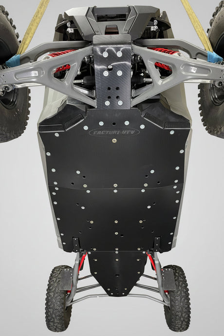 Photo of Polaris RZR Turbo R 4 / Pro S 4 UHMW Skid Plate by Factory UTV - Premium Skid Plates for UTVs / Side by Sides