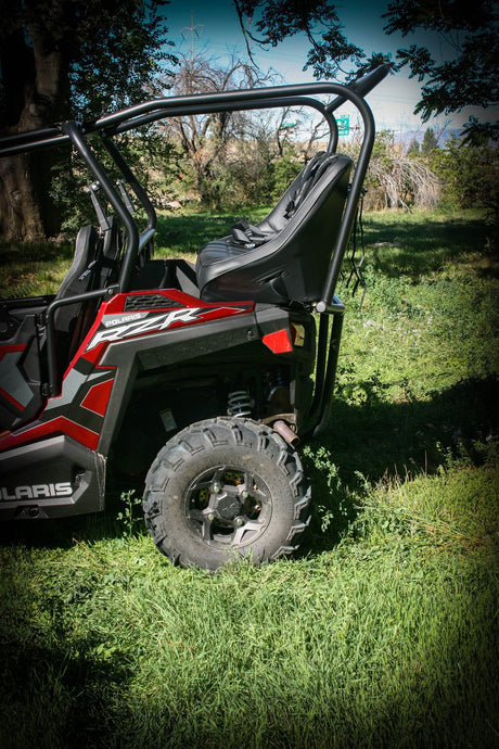 Photo of RZR 900 Back Seat and Roll Cage (2015-2020) by UTV Mountain Accessories - Premium Backseat and Roll Cage for UTVs / Side by Sides