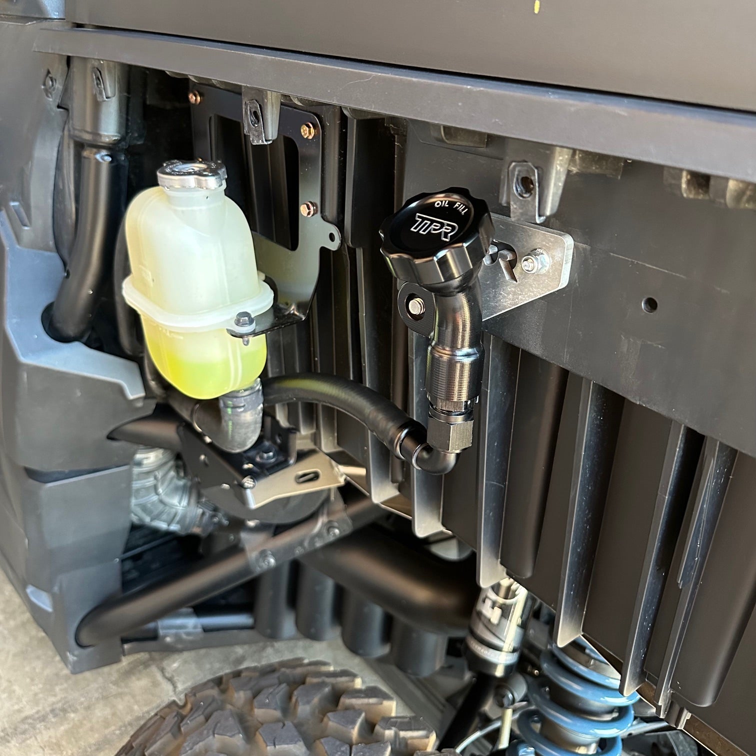 Photo of TPR022 - Remote Oil Fill Kit - Xpedition by TPR Industry - Premium for UTVs / Side by Sides