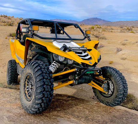 Photo of Yamaha YXZ 1000r 12" Single Row LED Bar Shock Mount by GGLighting - Premium Vehicle Mount for UTVs / Side by Sides
