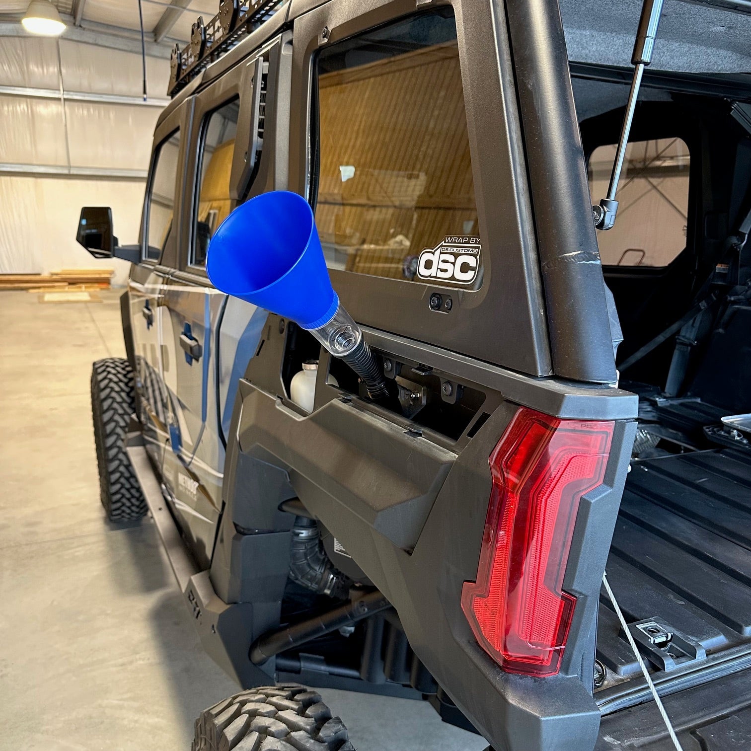 Photo of TPR022 - Remote Oil Fill Kit - Xpedition by TPR Industry - Premium for UTVs / Side by Sides