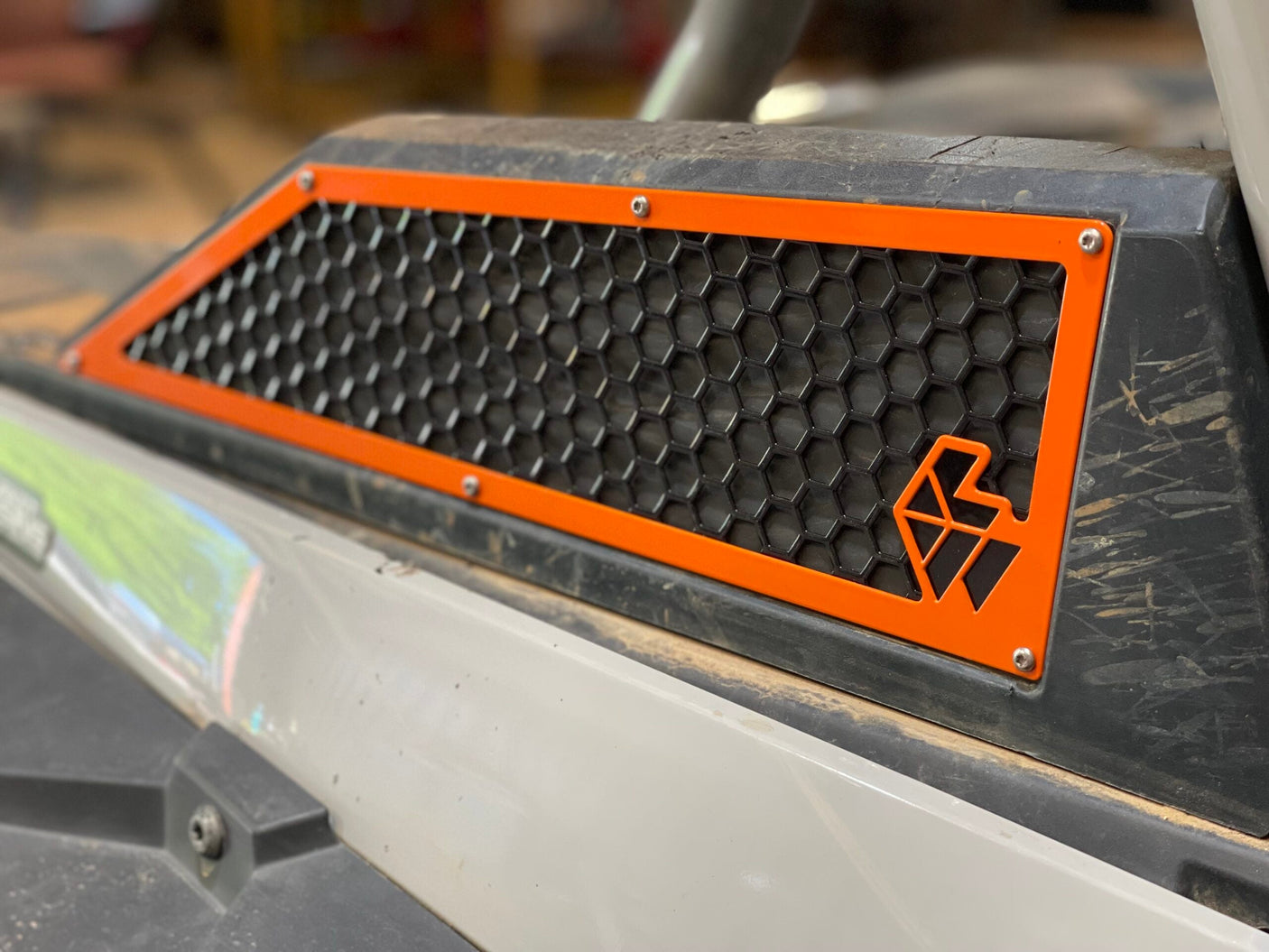 Photo of RZR XP TURBO/ TURBO S- SIDE VENT COVERS by L&W Fab - Premium Grilles for UTVs / Side by Sides