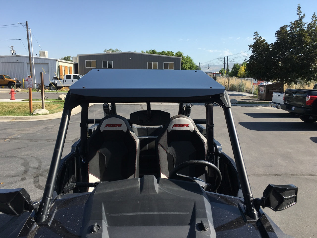 Photo of Aluminum Roof for 2 Seat RZR 1000, 900, TURBO by UTVZILLA - Premium for UTVs / Side by Sides