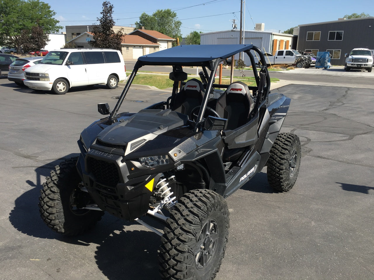 Photo of Aluminum Roof for 2 Seat RZR 1000, 900, TURBO by UTVZILLA - Premium for UTVs / Side by Sides
