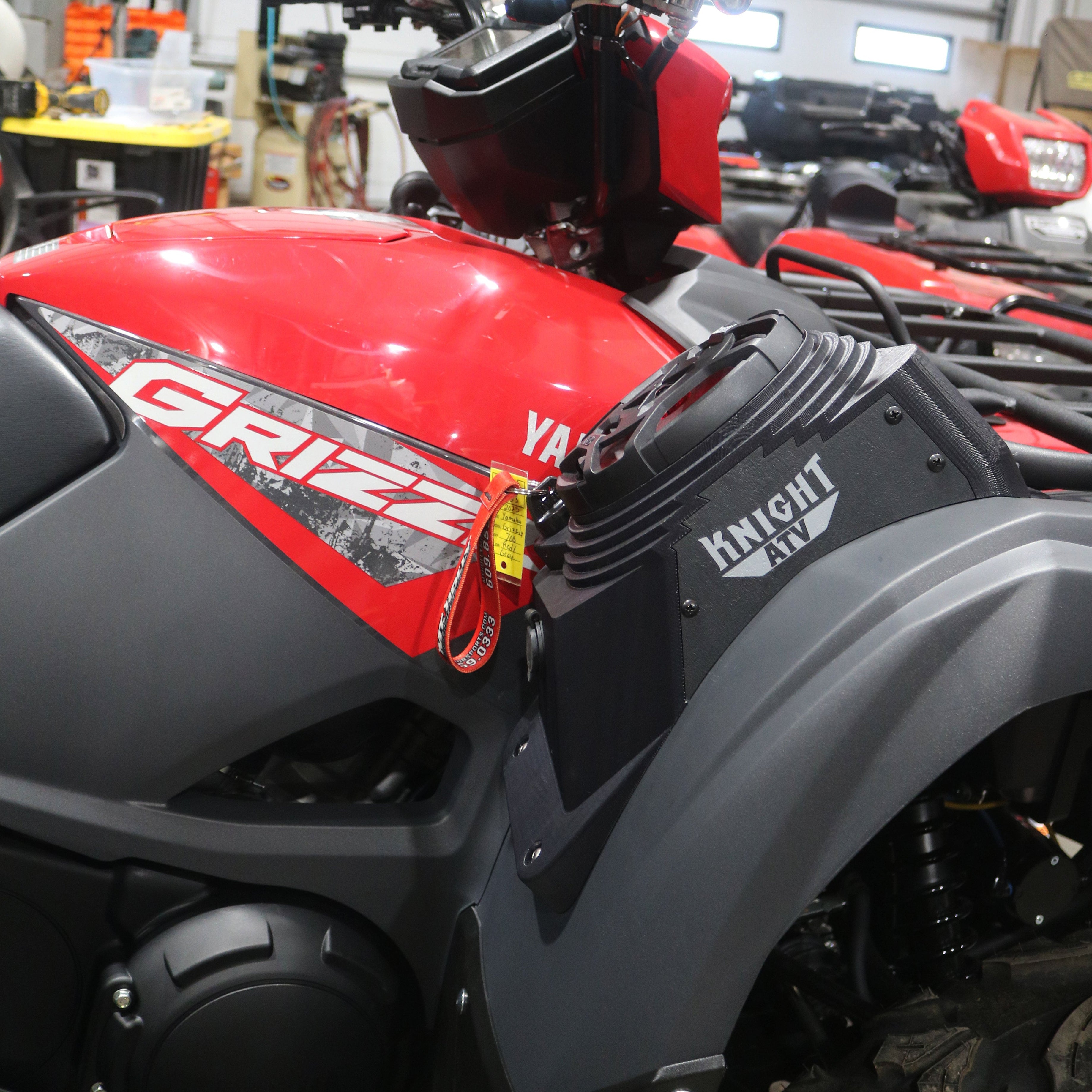 Photo of Yamaha Grizzly 700 (16–25) Bluetooth LED ATV Sound System by Knight ATV - Premium Power Sports for UTVs / Side by Sides