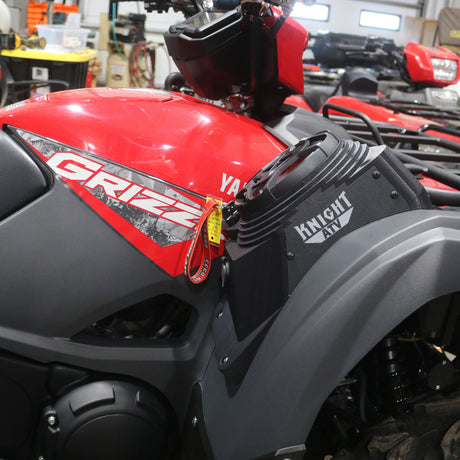Photo of Yamaha Grizzly 700 (16–25) Bluetooth LED ATV Sound System by Knight ATV - Premium Audio for UTVs / Side by Sides