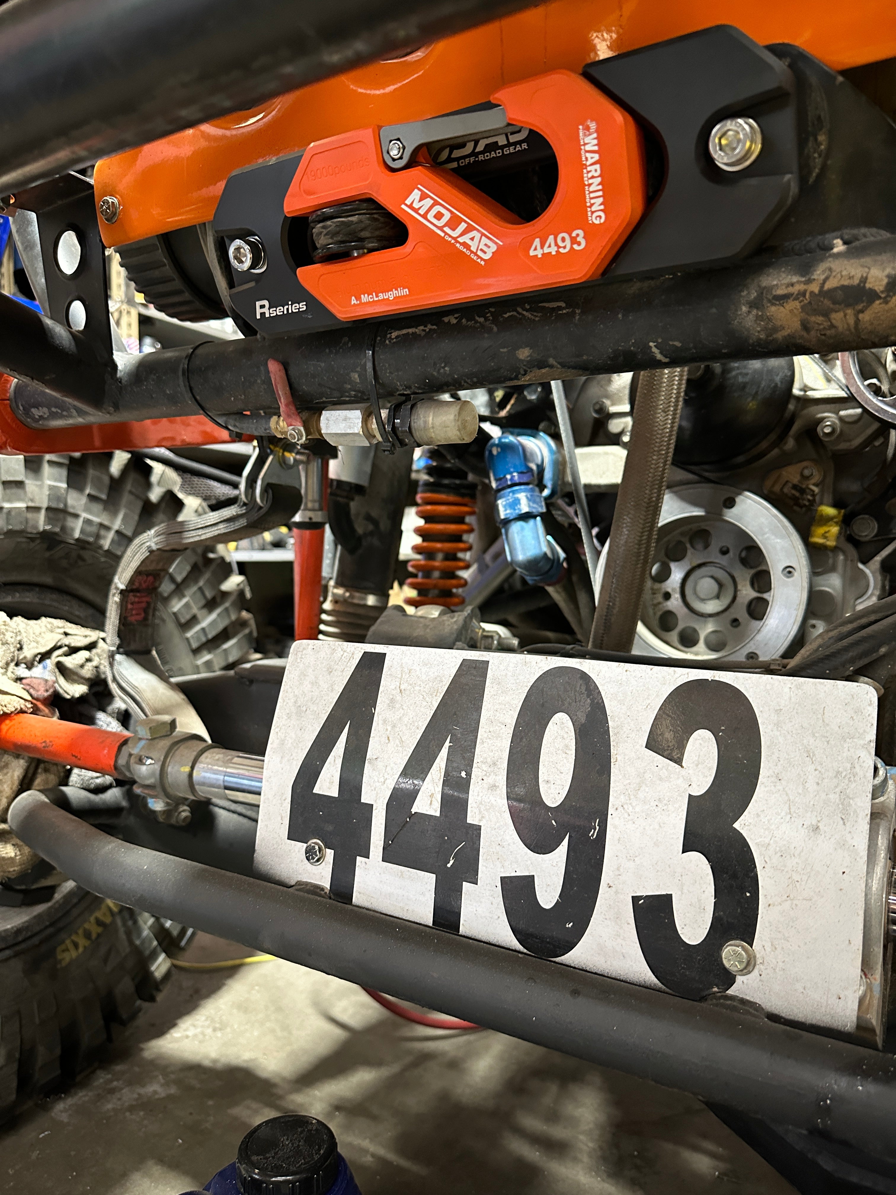 Photo of Aluminum Recessed Winch Shackle with Fairlead Kit, closed latch (LIFE TIME WARRANTY*) by MOJAB OFFROAD - Premium Winches & Winch Mounts for UTVs / Side by Sides