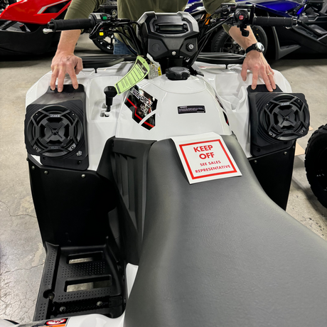 Photo of 2024 to 2025 Brute Force 450 Fender Speaker Housings Only by Knight ATV - Premium Power Sports for UTVs / Side by Sides