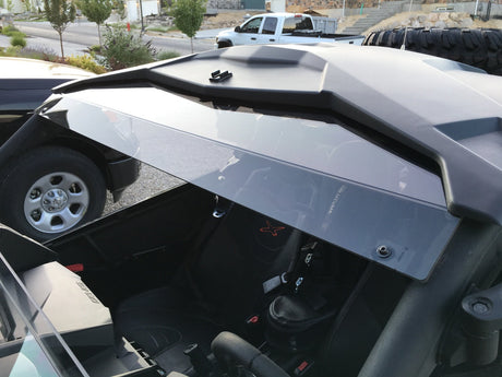 Photo of CAN-AM Maverick X3 Tinted Polycarbonate Visor by Moto Armor - Premium for UTVs / Side by Sides